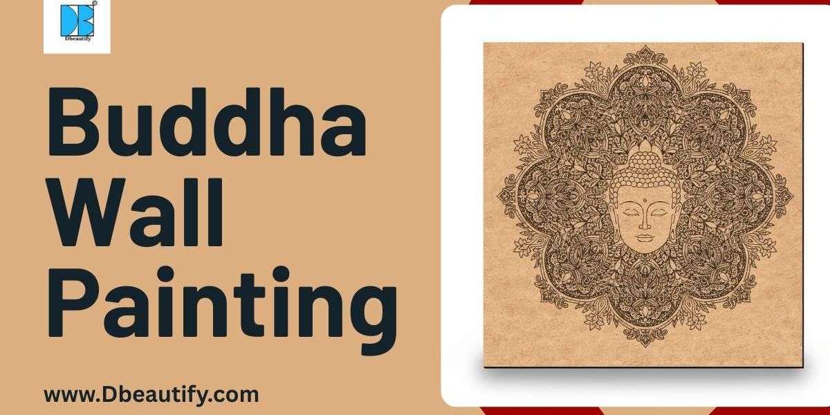 Buddha Wall Painting – A Symbol of Peace and Positive Energy for Living Space