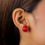 red earrings for women