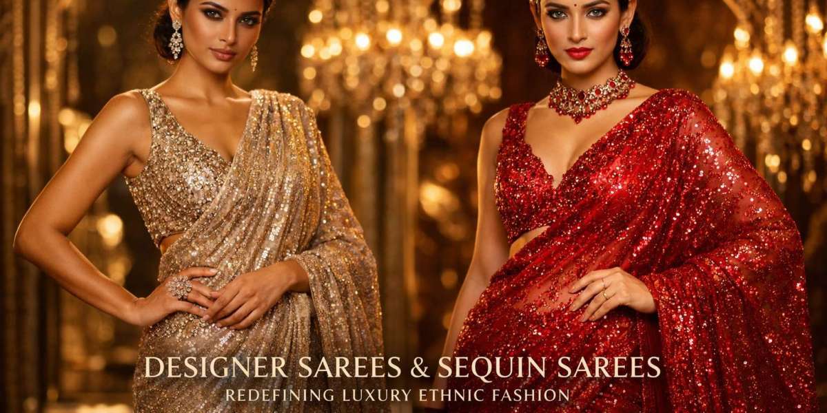 Designer Sarees and Sequin Sarees: A Complete Style Guide by Nakul Sen