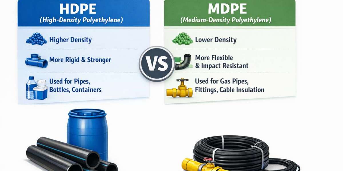 What Is the Difference Between HDPE and MDPE?