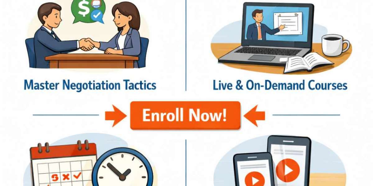 Learn Negotiation Skills with Flexible Online Classes