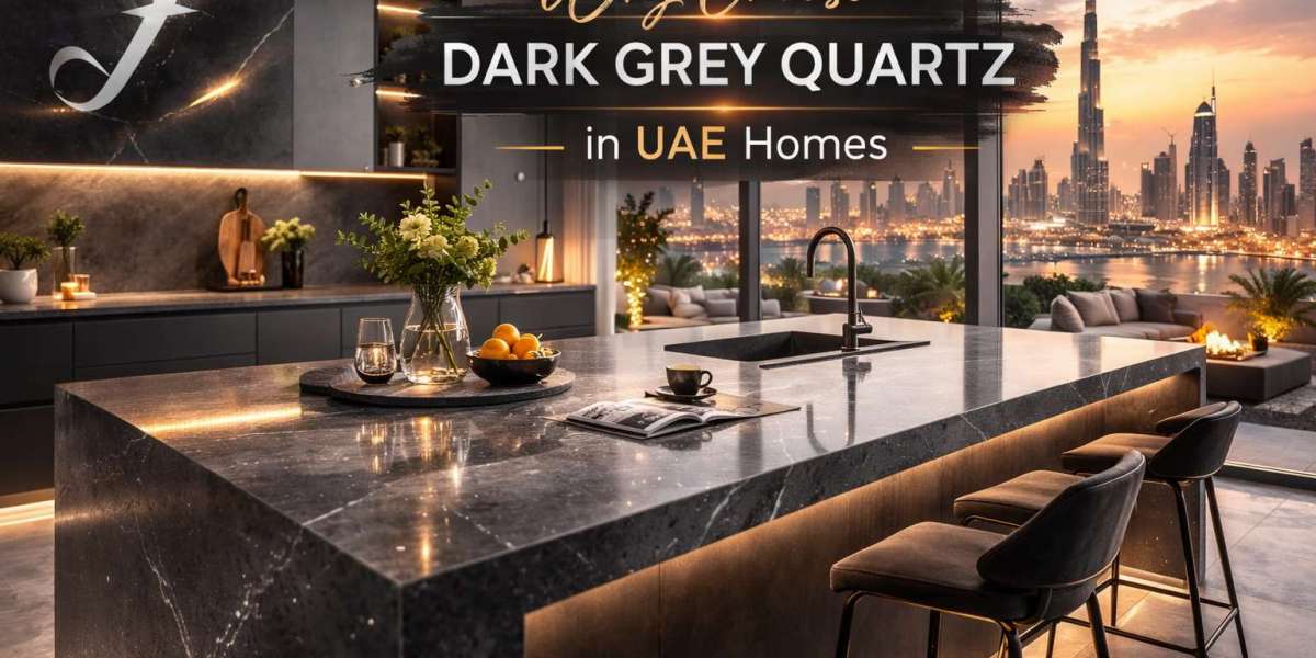 Why Choose Dark Grey Quartz in UAE Homes
