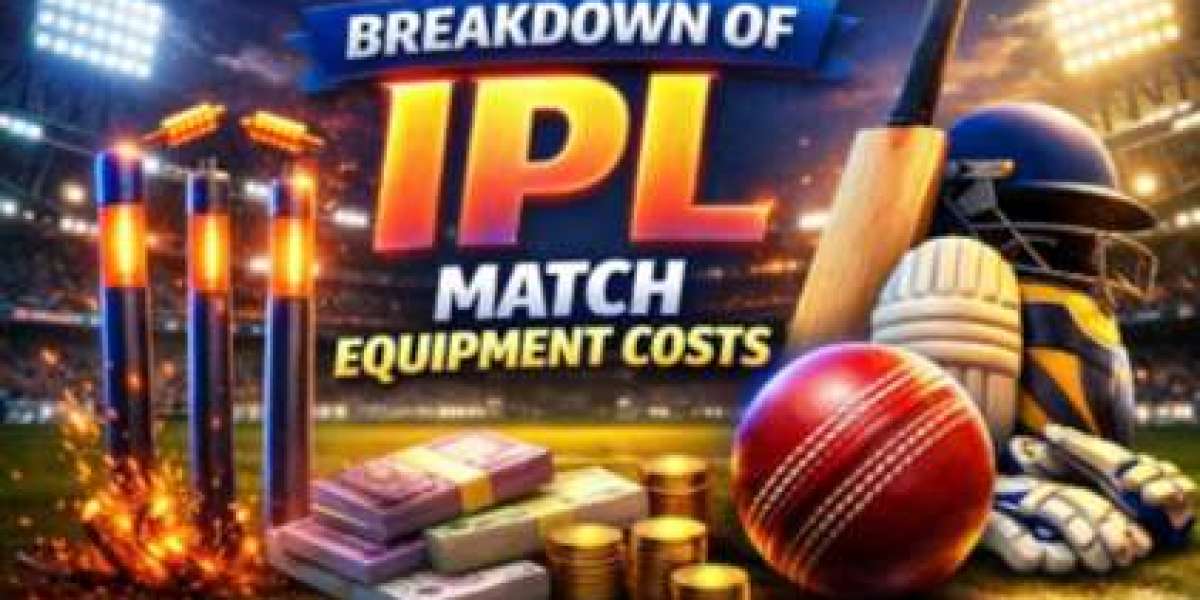 Breakdown of IPL Match Equipment Costs (LED Stumps, Balls, Kits)