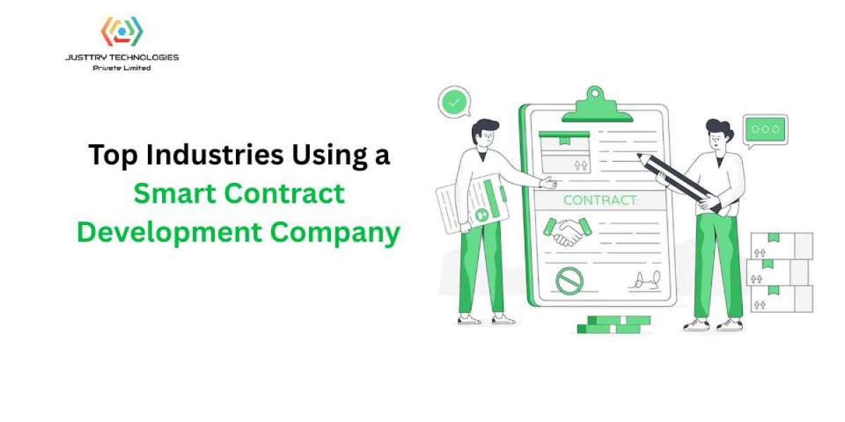 Top Industries Using a Smart Contract Development Company Today