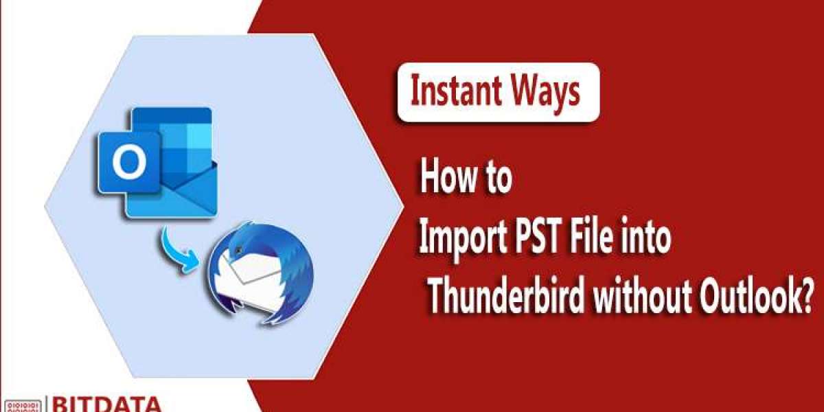 How to Import Outlook PST File to Thunderbird?