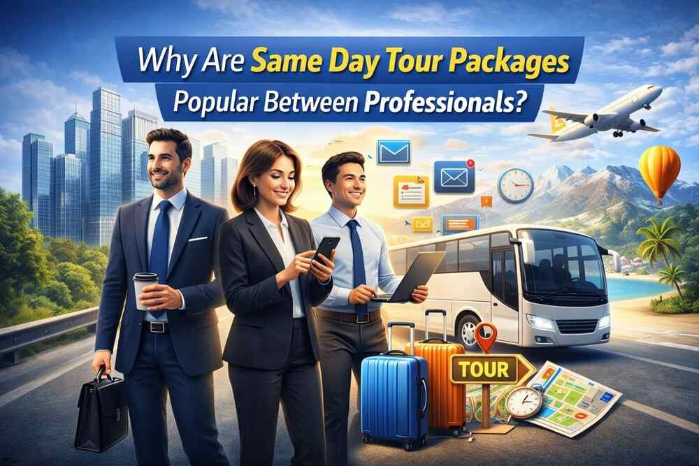 Why Are Same Day Tour Packages Popular Between Professionals? - Sukoonhouse