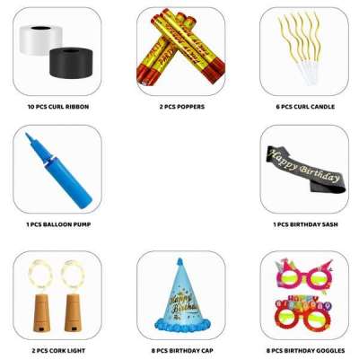 Happy Birthday Pink Decoration Kit – Premium 117 PCS Profile Picture