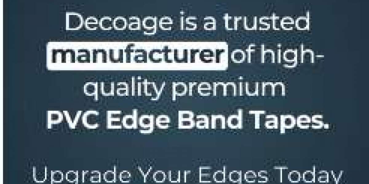 Decoage PVC Edge Band Tape for Premium Interiors