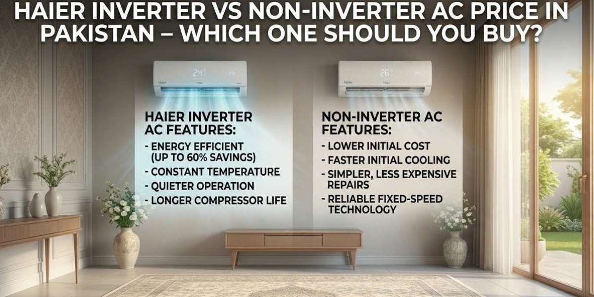 Haier Inverter vs Non-Inverter AC Price in Pakistan – Which One Should You Buy?