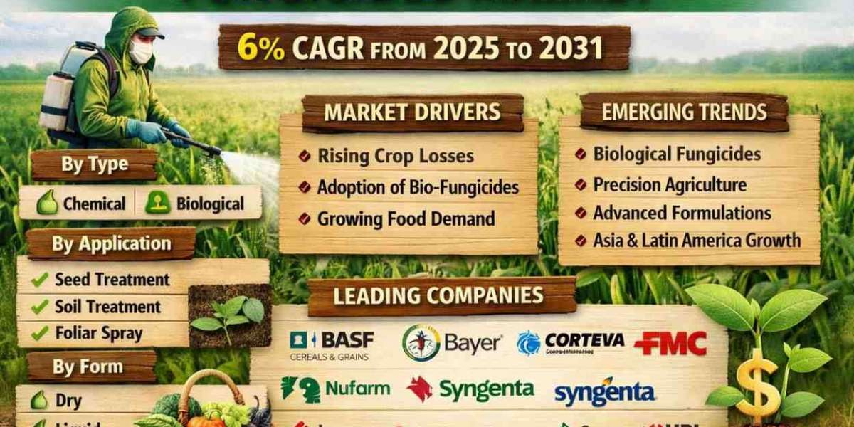 Fungicides Market News and Recent Developments at 6% CAGR from 2025 to 2031
