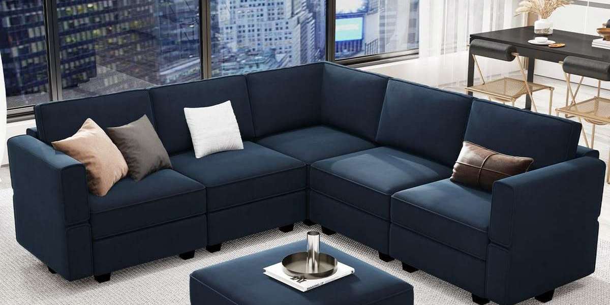 Modern L Shape Sofa Set with Premium Comfort