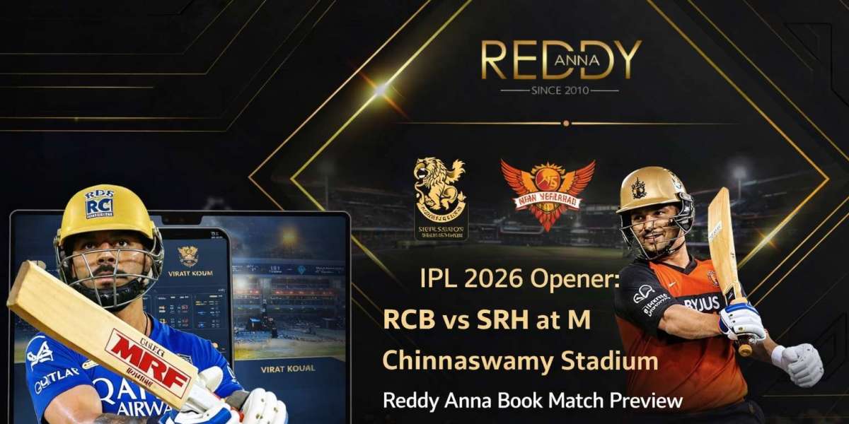 IPL 2026 Opener: RCB vs SRH at M Chinnaswamy Stadium | Reddy Anna Book Match Preview