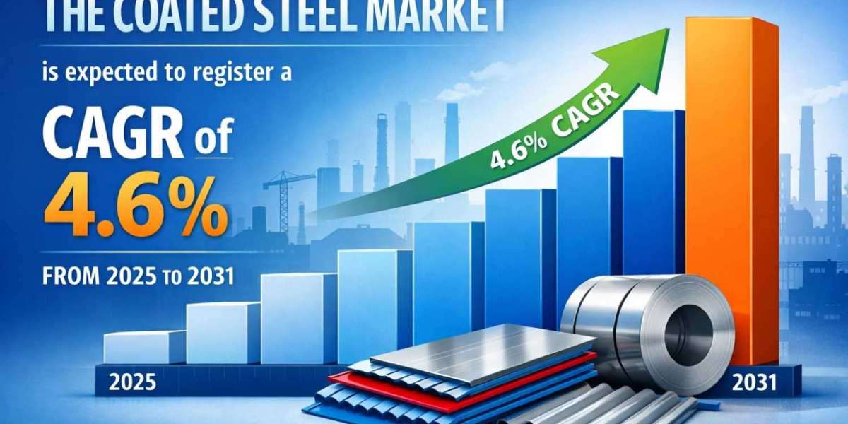 Coated Steel Market Competitive Landscape and Analysis (2025–2031) | CAGR 4.6%