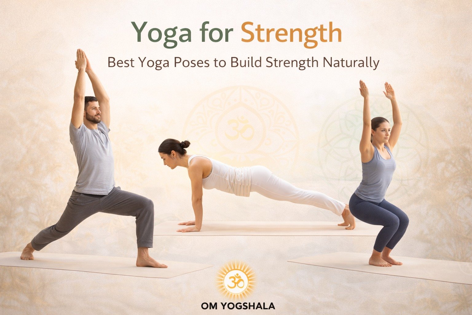 Yoga for Strength: Best Yoga Poses to Build Strength Naturally | Omyogshala - Om Yogshala