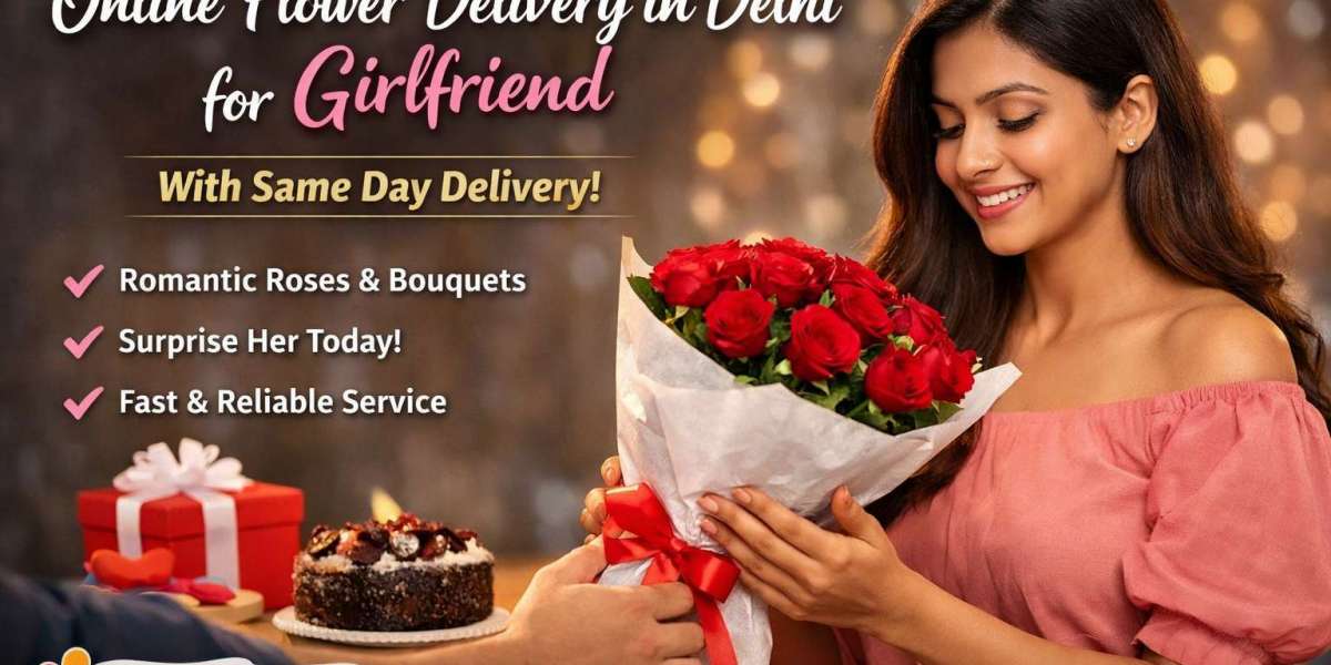 Online Flower Delivery in Delhi for Girlfriend with Same Day Delivery
