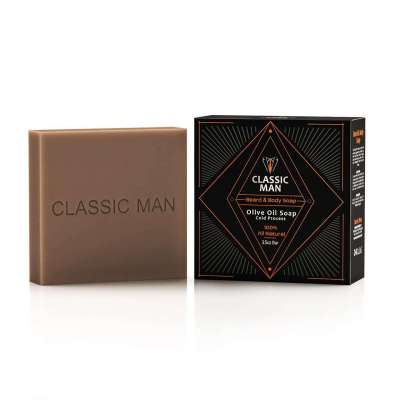 Classic Man Beard & Body Soap Bar – 3.5oz Profile Picture