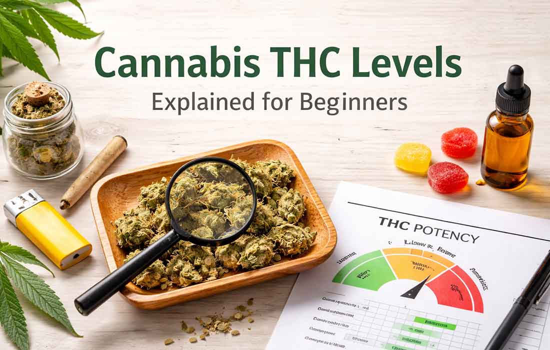THC Levels for Beginners: How Strong Is Too Strong?