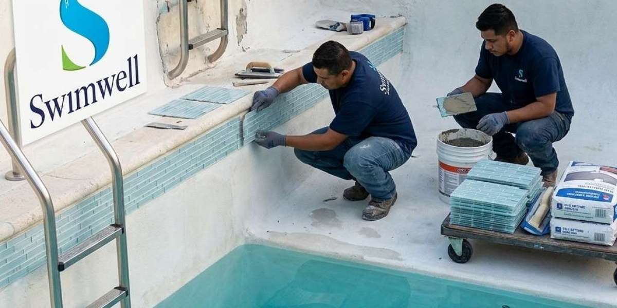 Does swimming pool renovation include tile replacement?
