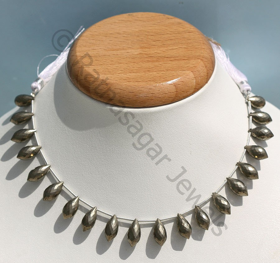 Why Pyrite Gemstone Beads Are Trending in Modern Jewellery