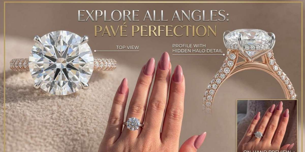 A Beautiful Guide to Modern Engagement Ring Hidden Halo Styles