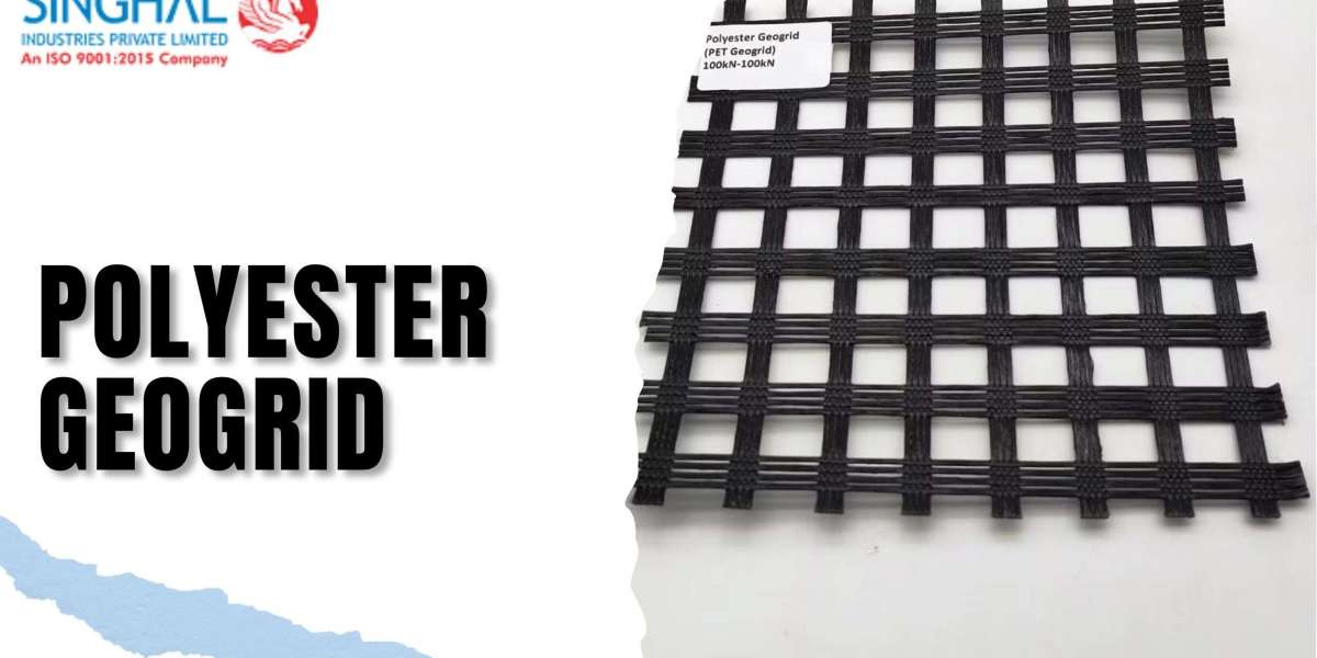 Polyester Geogrid for Soil Stabilization Applications