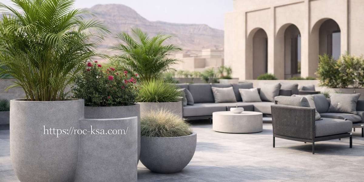 Fiber Cement Planters Saudi Arabia for Modern Outdoor Spaces