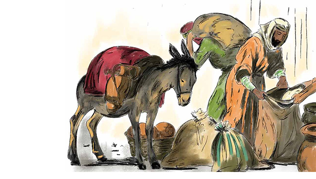 Moral Story: The Lazy Donkey
