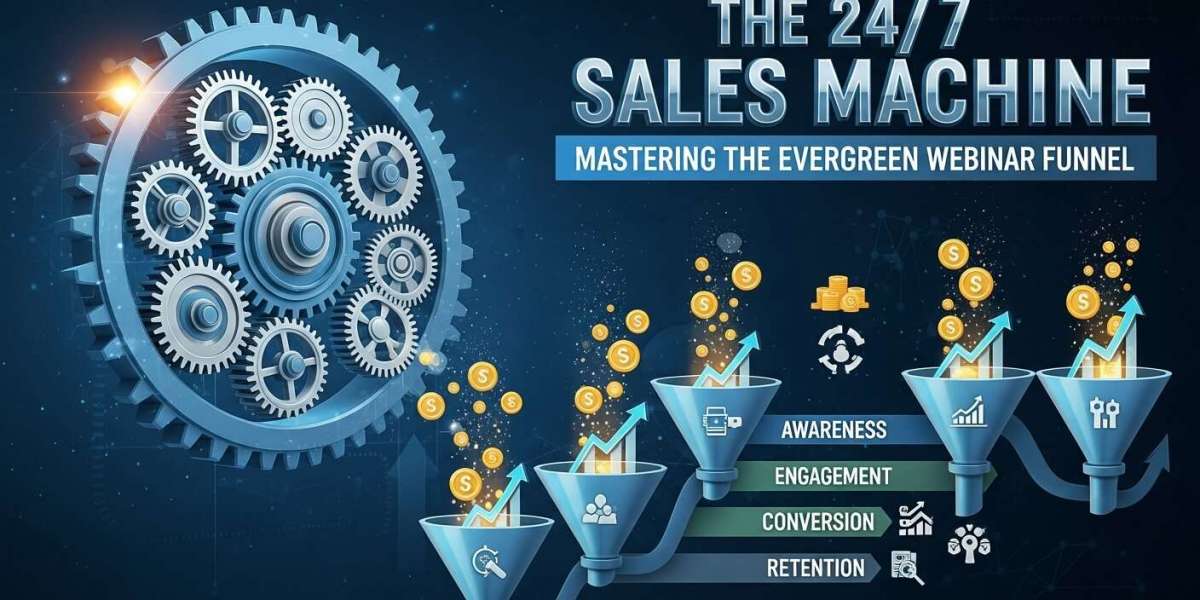 The 24/7 Sales Machine: Mastering the Evergreen Webinar Funnel