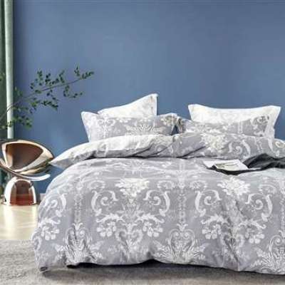 Cotton Twill Damask Comforter Set | Say Yes Bedding Profile Picture
