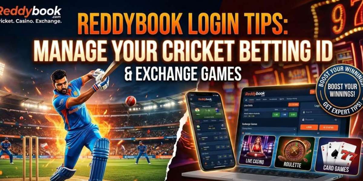 Reddybook Login Tips: Manage Your Cricket Betting ID and Exchange Games