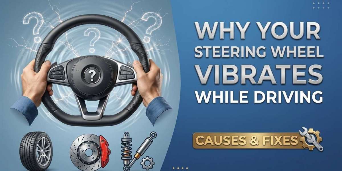 Why Your Steering Wheel Vibrates While Driving – Causes & Fixes