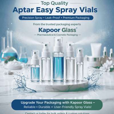 Top Aptar Easy Spray Vials Solutions | Kapoor Glass Profile Picture