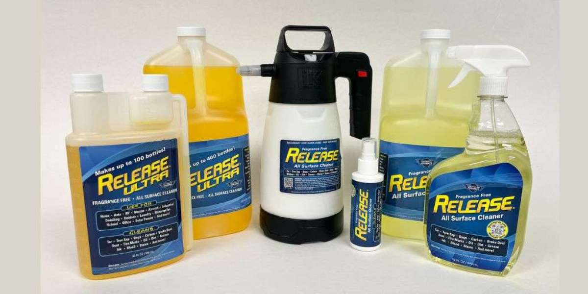 Using Release All Surface Cleaner for  <br>RV Exterior and Exterior Cleaning and Degreaser Effectively