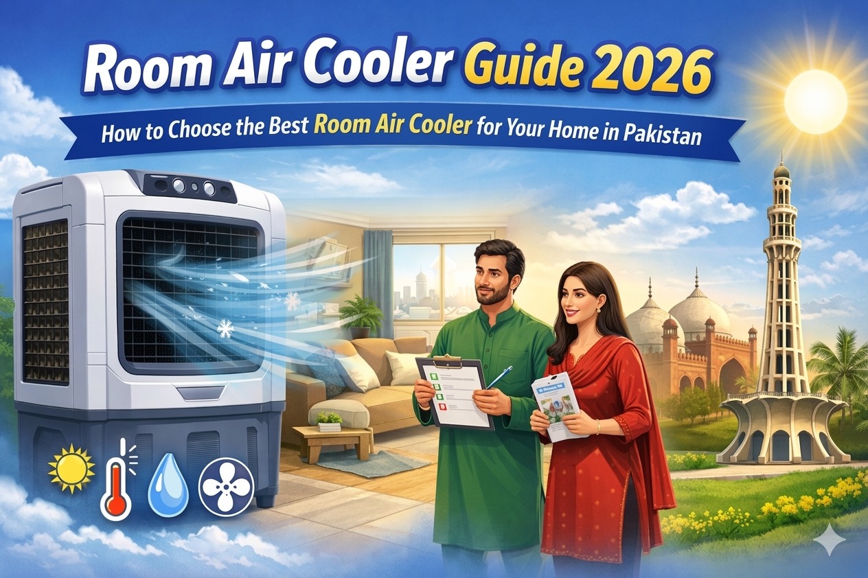 Room Air Cooler Guide 2026 – How to Choose the Best Room Air Cooler for Your Home in Pakistan - Smart Article