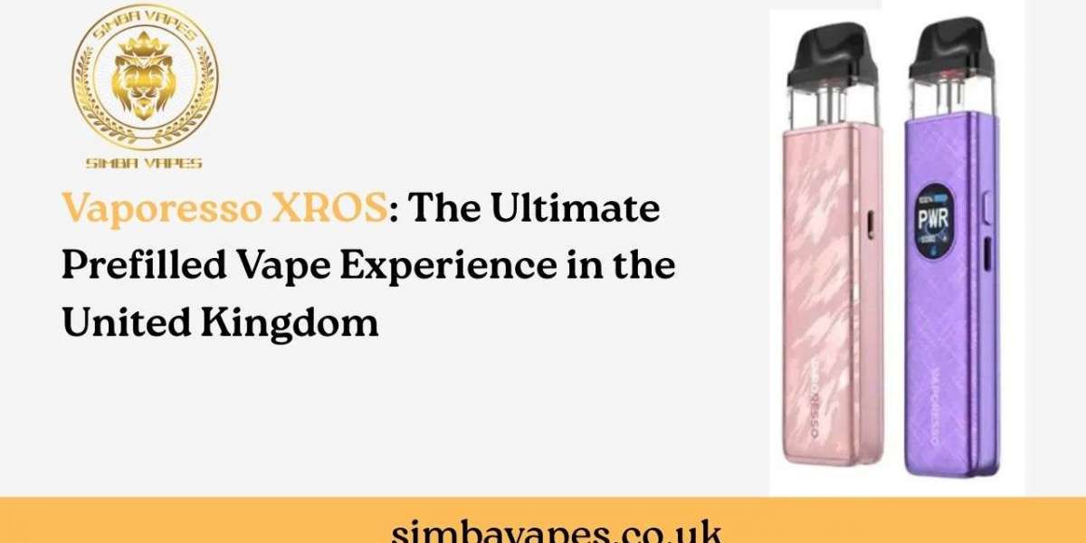 Vaporesso XROS: The Ultimate Prefilled Vape Experience in the United Kingdom