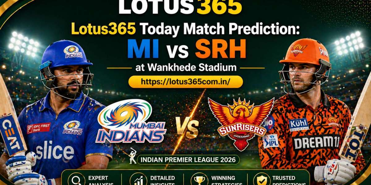 Lotus365 Today Match Prediction: MI vs SRH at Wankhede Stadium