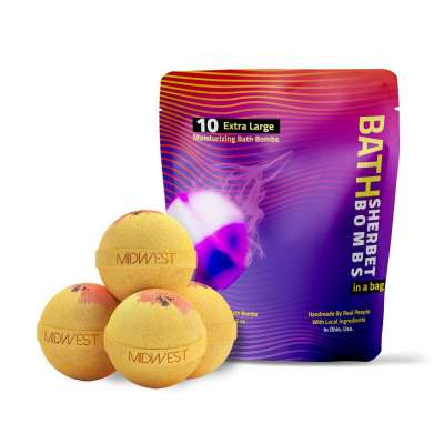 Cozy Pumpkins Luxury Bath Bombs -Set of 10 – Extra Large – 4.5oz Profile Picture
