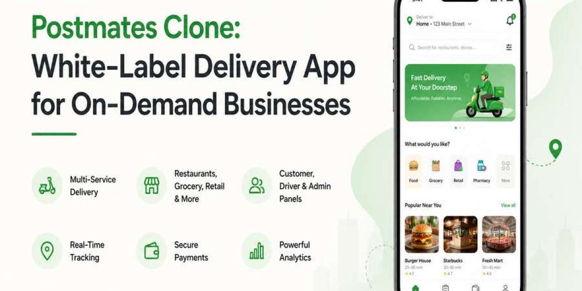Postmates Clone: White-Label Delivery App for On-Demand Businesses