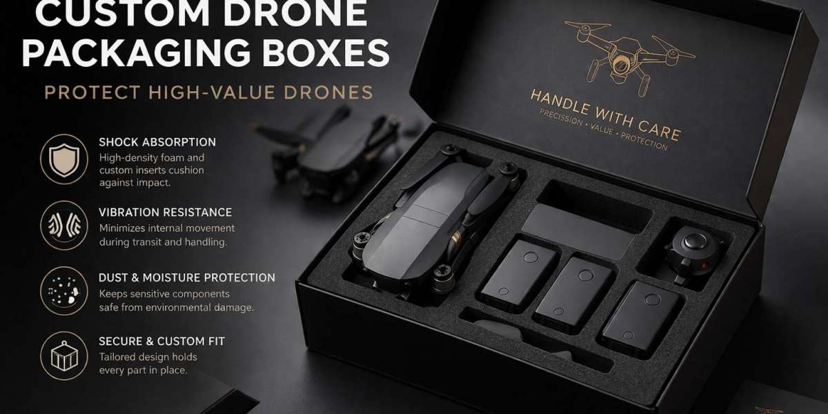  How Custom Drone Packaging Boxes Protect High-Value Drones