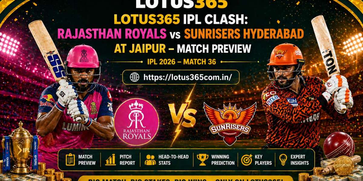 Lotus365 IPL Clash: Rajasthan Royals vs Sunrisers Hyderabad at Jaipur – Match Preview
