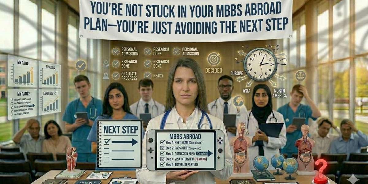You’re Not Stuck in Your MBBS Abroad Plan—You’re Just Avoiding the Next Step