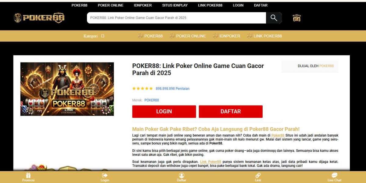 Poker88: Play Smart