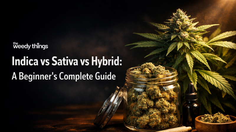 Indica vs Sativa vs Hybrid: Beginner Guide in Canada 2026
