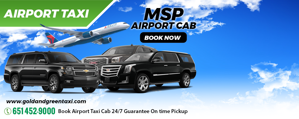Gold & Green Taxi – MSP Airport Taxi & Black Car Service Minneapolis