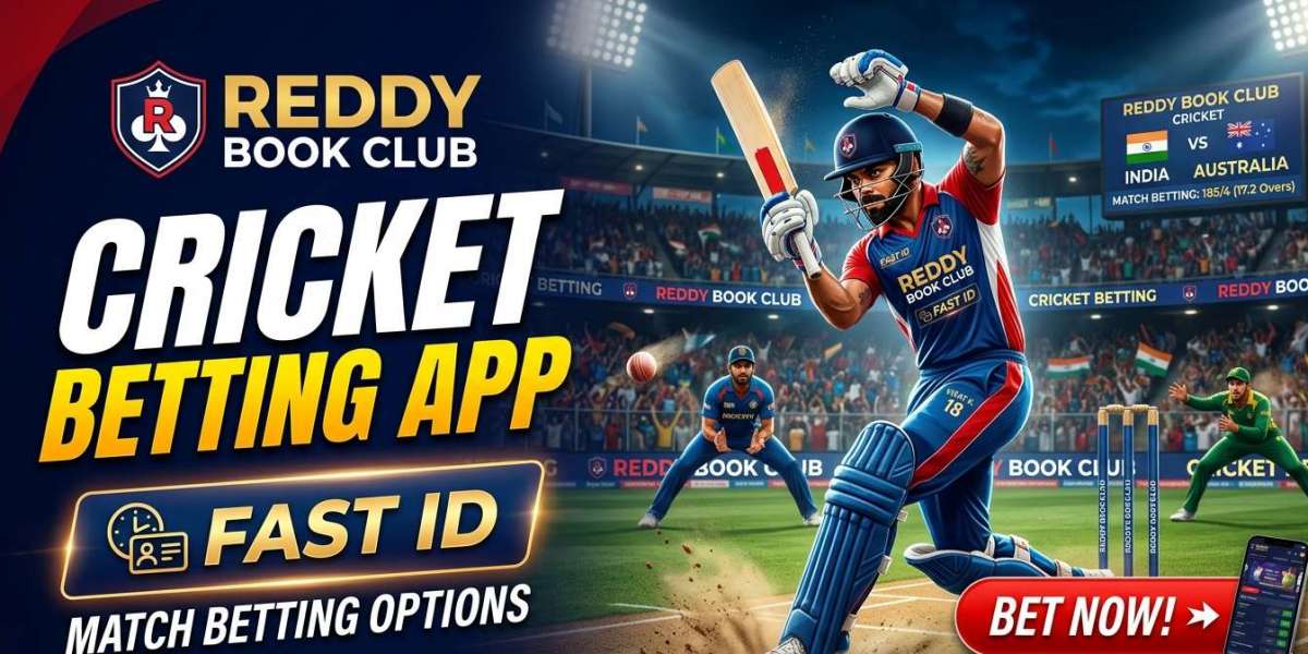 Cricket Betting App – Reddy Book Club with Fast ID Setup and Live Match Betting Options