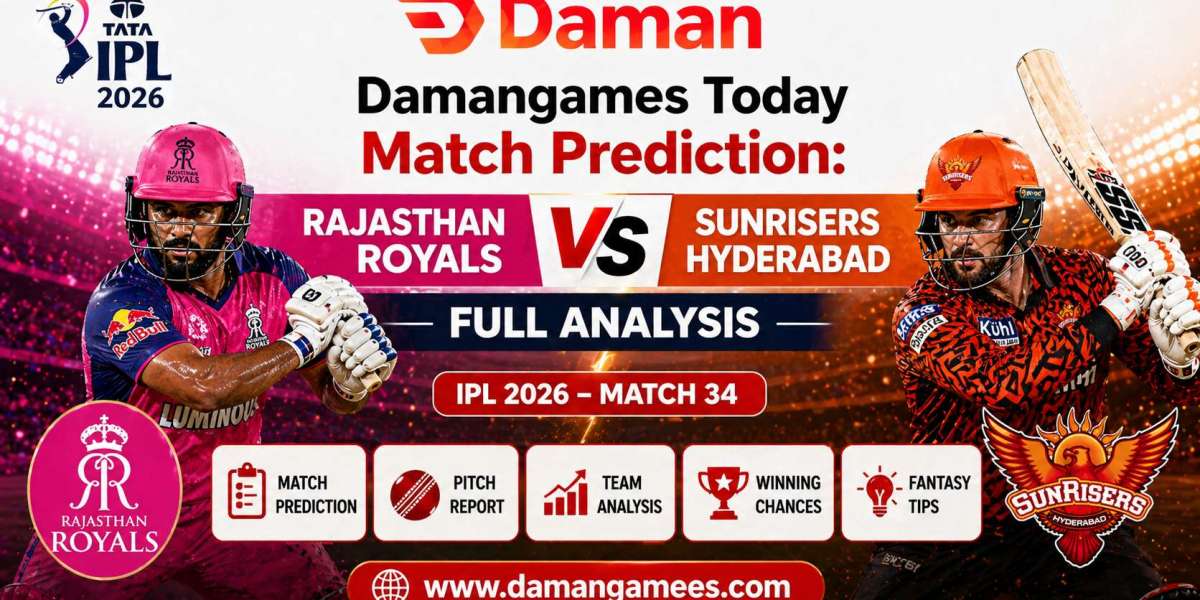 Damangames Today Match Prediction: Rajasthan Royals vs Sunrisers Hyderabad – Full Analysis