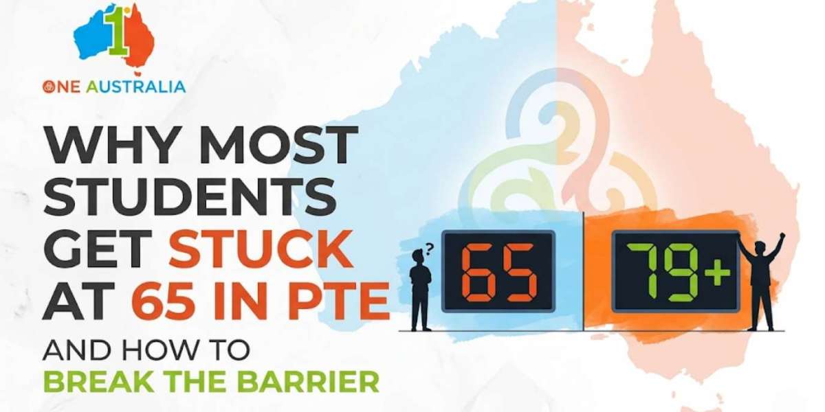 Why Most Students Get Stuck at 65 in PTE  And How to Break the Barrier