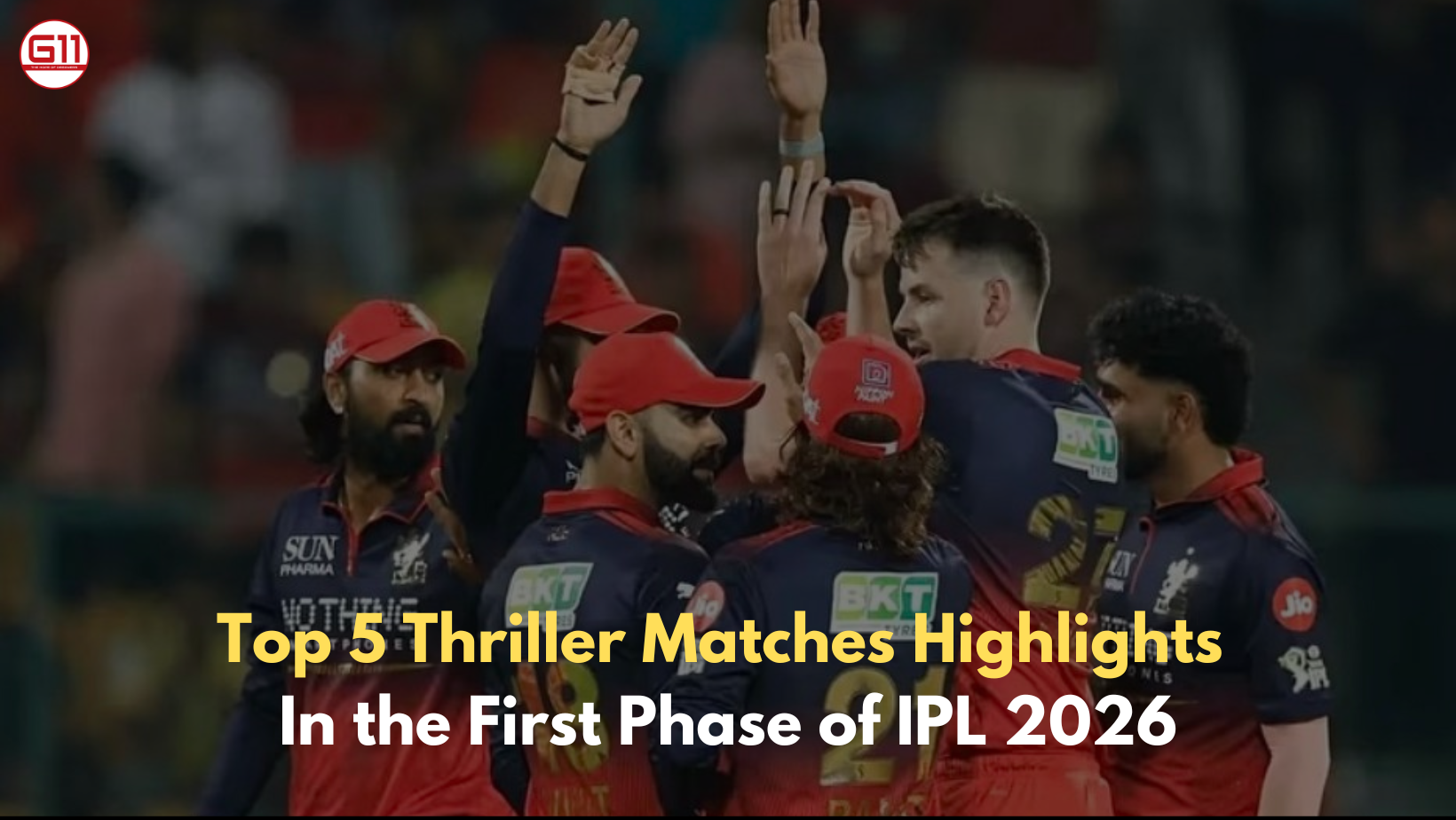 Top 5 Thriller Matches Highlights In First Phase In IPL 2026