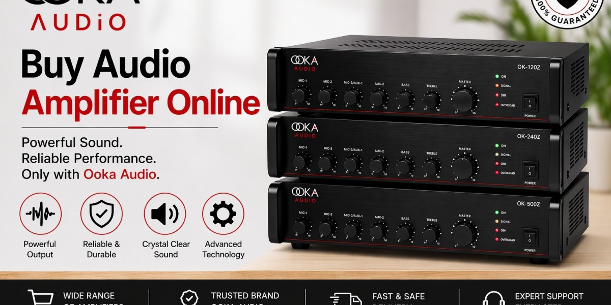 Buy Audio Amplifier Online: A Complete Guide by Ooka Audio