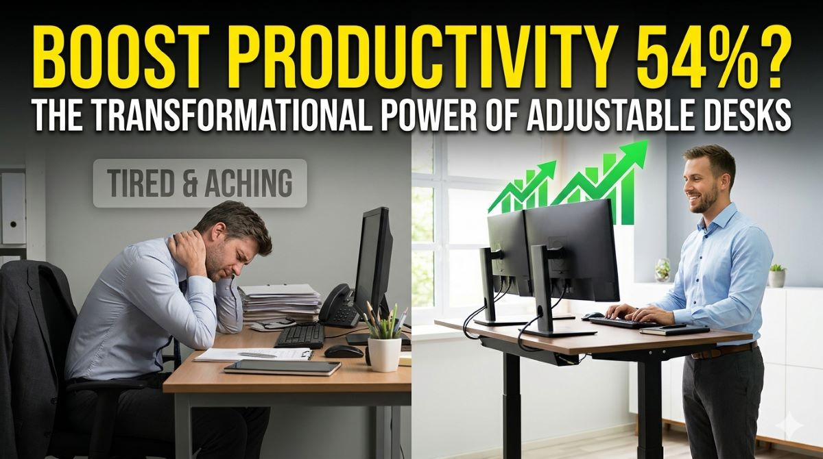 How an Adjustable Height Office Desk Can Transform Your Workplace Productivity – GuestCountry